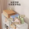Armario Sencillo para Apartamentos de Alquiler, Estante de Almacenamiento para Mesita de Noche de Dormitorio, Gabinete Pequeño Resistente y Duradero para Ropa y Sombreros en Interiores
