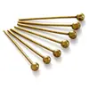 Metal Aguja de Nueve Caracteres Aguja de Cabeza Redonda Aguja de Fondo Plano Aguja en Forma de T DIY Hecho a Mano Abalorios Abalorios Accesorios de Joyería V119