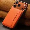 Capa de Couro Denior para iPhone 18 Pro, Carteira com Porta-Cartões Apple 17, Suporte, Capa Protetora 16 Pro