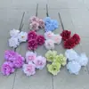3 Cabezas de Peonías de Luz de Luna, Flores Artificiales, Flores Falsas para Boda y Decoración del Hogar, Al Por Mayor