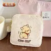 Bolsa de almacenamiento portátil para toallas sanitarias y tampones Pacha Dog estilo Ins, linda y conveniente bolsa de almacenamiento para la menstruación