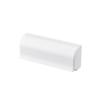 Caja de almacenamiento para cepillos de dientes KM, soporte adhesivo para cepillos de dientes, estante de almacenamiento sencillo para baño y baño.