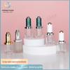 Vendas Diretas da Fábrica Frasco Cilíndrico de Vidro Frasco com Manga Ombro 30ml Frasco de Vidro para Óleo Essencial Frasco para Creme para Olhos Suporta Processo de Impressão por Spray e Serigrafia