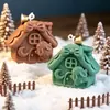 Vela Perfumada Casa Navideña Decoración Atmósfera Navideña Adornos Vela con Forma de Regalo Fragancia Creativa Venta al por Mayor