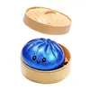 Juguete Squishy Dowmoo Bun Edición Oculta Transfronteriza Holográfico Láser, Forma Realista de Panecillo, Lindo y Divertido Alivio del Estrés