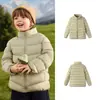 Chamarra de plumón acanalada para niños Balabala Abrigo para niños Invierno para padres e hijos Ligera 2026 Ropa nueva para bebé