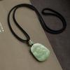 Colgantes de Jade Hetian de los Doce Signos del Zodíaco para Hombres y Mujeres, Collares del Año del Zodíaco, Colgantes de Jade para Hombres, el Bodhisattva Xizang del Vacío pertenece al Dragón, la Serpiente, el Buey, el Conejo y la Oveja