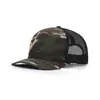 Boné Trucker de Tela Colorido Personalizado Amazon Aliexpress Cross-Border Five-Panel Chapéu de Sol de Verão
