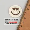 Patch de Aplicação Bordado Animal Cartoon Laço Flor Marrom Acessórios de Grampo de Cabelo Sapatos Chapéus Bolsas Acessórios de Vestuário