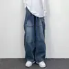 Transfronteiriço 2026 Jeans Masculino Verão Moda Europeia e Americana Cor Sólida Estilo de Rua Cool Versátil Tendência Em Estoque