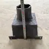 Bocal recto de fundición para canalón de lluvia, Bocal de campana de fundición para canalón de lluvia, Salida de recolección de agua de lluvia