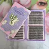 Pestañas Postizas Transfronterizas Gran Capacidad Libros de Pestañas sin Pegamento Segmentadas DIY Suaves Extensibles Pestañas Postizas sin Pegamento