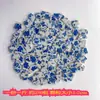 Porcelana Azul e Branca Fragmentos Assimétricos Extra Pequenos Pacote de Material DIY Feito à Mão Quebra-Cabeça de Azulejo de Porcelana Pintura Decorativa para Team Building