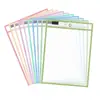Amazon transfronteiriço mesmo modelo 10 cores série Morandi ultra-transparente alta definição conjunto sem odor PVC transparente sacos para quadro branco