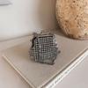 Bolso Infantil Otoño e Invierno Nuevo Clip de Pedrería Brillante Mini Bolso Concha Moda Europea y Americana Bolso Bandolera de Cadena Monedero