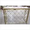 Mesa de centro de hierro nórdico juego mesa de entrada lateral para sala de estar Mesa de café dorada Mesa de TV mesa consola