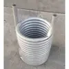 Serpentín Enfriador Evaporador Acero Inoxidable Espiral Tubería de Agua Circulante Tubería de Enfriamiento Disipación de Calor Circulación Serpentín de Vapor
