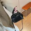 Bolsa de Mão Retrô 2025 Nova Moda Bolsa Feminina de PU Macio Estilo Coreano Pequena Bolsa de Ombro Textura de Nicho Mini Bolsa Transversal