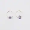 Pendientes de Aro Dorados Finos Geométricos Simples Europeos y Americanos Joyería de Oreja de Moda Creativa Estilo Retro Francés