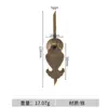 Alça de Crisântemo Dourado com Alça de Argola para Puxar Agulha Pote de Chá Alça de Móveis Antigos Alça de Gaveta de Mesa de Chá