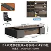 Mesa executiva de luxo, design moderno simples, mesa de presidente, mesa de CEO, mesa executiva, conjunto de mesa e cadeira para escritório de gerente
