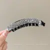 Pinza para el pelo de plátano con lunares estilo coreano para mujer, versátil y simple, nuevo modelo 2026, moderno y elegante, pinza para el pelo de alto valor estético