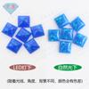 Huagang Gema Cuadrada Ángulo Recto Sintético Aobao Piedra Bruta ÓPALO Base Plana Superficie Lisa Gema de ÓPALO FH03
