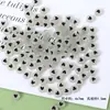 Estrella acrílica de colores brillantes, luna, cuentas redondas, cuentas brillantes en forma de corazón, materiales para pulseras, collares de joyería hechos a mano para DIY