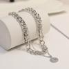 [Regreso de Bienestar por Tiempo Limitado] Niña Delicada ~ Collar de Letra Cadena Clavícula Colgante (Ver Alto y Bajo para Detalles)