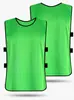 Ropa a rayas transfronteriza de Amazon para niños y adultos chaleco de entrenamiento de fútbol número de grupo impreso al por mayor