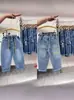 Pantalones Infantiles Rantuo 2026 Estilo Nuevo Niños Medianos y Grandes Jeans Niños Bebé Estilo Diseñador Simples Modernos Pantalones Largos Transfronterizo