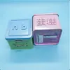 Caja metálica personalizada para pastel, famosa en internet, lata de hojalata, caja metálica, caja vacía para empaque de repostería, hojalata de grado alimenticio