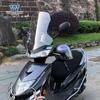 Muscle car Lobo adequado para Yamaha Fast Eagle ZY125 para-brisa para-brisa defletor de vento dianteiro pedal modificação de motocicleta