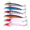 Señuelo de Pesca Flotante tipo Minnow Hengjia Fishing Gear Señuelo de Plástico Simulado Señuelo Minnow Modelo de Segunda Generación Popular en Exportación