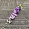120cm Golondrina Voladora Grande de Simulación Decoración de Auditorio de Boda Floricultura jacinto violeta flor de seda para bodas Chiyodaian