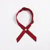 Collar Decorativo Ajustable para Chica JK Corbata de Uniforme Escolar Tailandés Corbata de Lazo Cruzado Solapa de Flor Chica Tabú Mismo Estilo Estilo Universitario