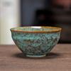 Copa de Cinco Elementos con Cambio de Horno Copa de Té Retro Construida Copa Maestra Grande Juego de Té de Cerámica Hecho a Mano para el Hogar Copa Maestra Individual
