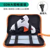 Pistola de Pegamento Caliente Transfronteriza 20/40/60W Pistola de Pegamento Caliente Kit de Pistola de Pegamento Caliente para Manualidades Caseras DIY con Juego de Barras de Pegamento Caliente