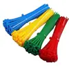 Venta al por mayor transfronteriza de bridas de nylon de color de estándar nacional autoblocantes para la organización de mazos de cables, suministro directo del fabricante, admite dropshipping