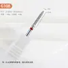 Varilla Recta de Acero de Tungsteno de 44.5 mm para Eliminar Callos, Cabezal Pulidor de Uñas, Cabezal de Lima de Uñas Paso a Paso, Cabezal de Eliminación con Taladro