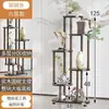 Soporte para Flores para Uso en Interiores del Hogar, Estante para Macetas de Sala de Estar, Estante de Almacenamiento de Pie, Soporte Desmontable de Múltiples Niveles para Plantas Verdes que Ahorra Espacio