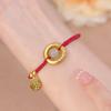 Pulseira Xiangyun Imitação Jade Hetian Bênção Marca Casal Ins Design de Nicho Luxo Acessível Pulseira High-End