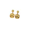 Moda Europea y Americana Exquisitos Pendientes Cuadrados Brillantes de Azúcar Triturado Tipo Cubo de Hielo Lujo Ligero Gama Alta Versátiles Pendientes de Otoño e Invierno para Mujer