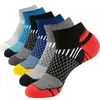 Meias de Corrida Transfronteiriças, Meias Curtas Masculinas, Meias Esportivas, Meias para Maratona Basquete, Meias Baixas Masculinas (Barco) Atacado