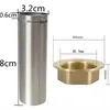Accesorios de plomería nido amarillo accesorios para grifo de agua fría y caliente base cobre tuerca alta pie fijo tuerca de tornillo