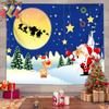 Nuevo paño colgante de Navidad para habitación, dormitorio, diseño de escena, combinación, tela de tapiz, decoración de ambiente festivo, tela de pared de fondo