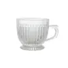 Taza de moda del tamaño de un pulgar con asa, Vasito de chupito, Taza pequeña, Taza de pie bajo, Taza para bebidas de jugo, Vaso para licor