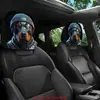 Temu Funda Transpirable Resistente a Manchas de Poliéster para Reposacabezas de Coche Estampado de Terror Hecha a Medida Dropshipping