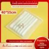 Saco de embalagem para roupas de algodão 40*55 em estoque, espesso, transparente, fosco, para armazenamento, com zíper, saco plástico Ziplock