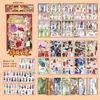 Nuevo Libro de Pegatinas de Juego de Disfraces para Niñas Xinmo, Pegatinas Energéticas de Maquillaje de Princesa para que Jueguen las Niñas Pequeñas
